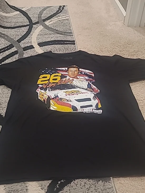 TALLADEGA NIGHTS movie t-shirt XL RICKY BOBBy WILL FERREL NASCAR - Picture 3 of 7